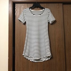 Stripped Mini Dress